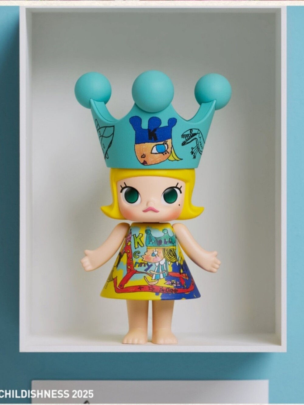 Pop Mart Mega Royal Molly 100%- Childishness 2025